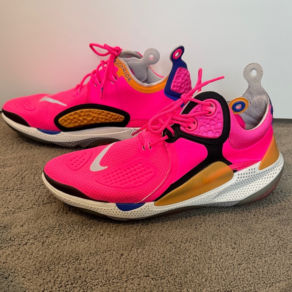 Nike Joyride Vibrant Pink Athletic Sneakers